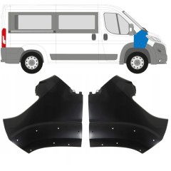 Első sárvédő hoz Fiat Ducato 2014-2018 / Bal+Jobb / Készlet 10557