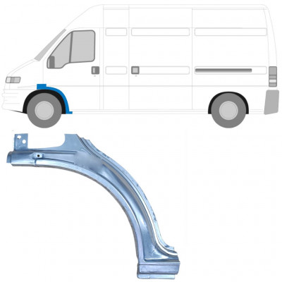 Első sárvédő javító panel hoz Fiat Ducato Boxer Relay 1994-2006 / Bal 5566