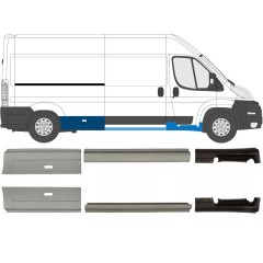 Küszöb javító panel hoz Citroen Jumper 2006-2025 / Bal = Jobb (szimmetrikus) 14451