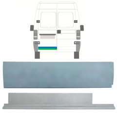 Belső és külső hátsó ajtó javító panel hoz Peugeot Boxer 1994-2006 / Bal / Készlet 14044