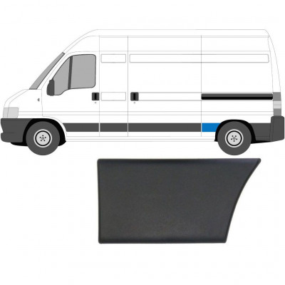 Hátsó oldali díszítő elem hoz Fiat Ducato Boxer Relay 2002-2006 / Bal 5142