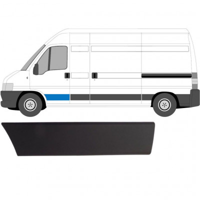 Első ajtó díszítő elem hoz Fiat Ducato Boxer Relay 2002-2006 / Bal 5129