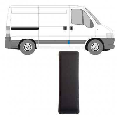 Ajtó díszléc hoz Fiat Ducato Boxer Relay 2002- / SWB / Bal = Jobb (szimmetrikus) 8317