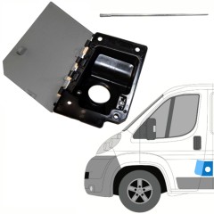 Üzemanyag-töltő fedél hoz Peugeot Boxer 2006-2014 / Bal / Készlet 14472