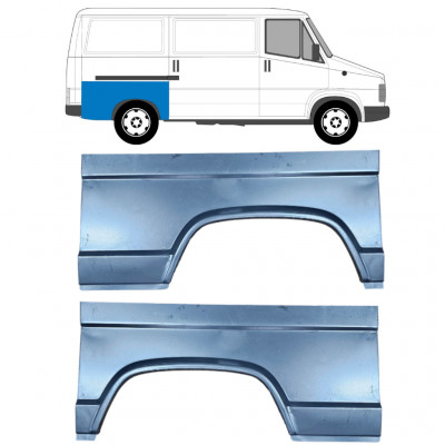 Hátsó sárvédő javító panel hoz Fiat Ducato / C25 / J5 1981-1994 / Bal+Jobb / Készlet 6514