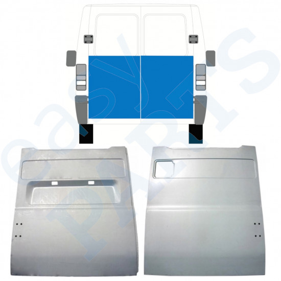 Hátsó ajtó javító panel hoz Fiat Ducato Boxer Relay Jumper 1994-2006 / Bal+Jobb / Készlet 9860