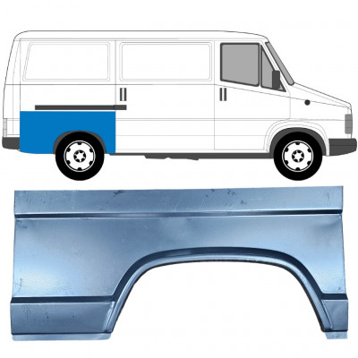 Hátsó sárvédő javító panel hoz Fiat Ducato / C25 / J5 1981-1994 / Jobb 6515