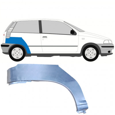 Hátsó sárvédő javító panel hoz Fiat Punto 1 1993-1999 / Jobb 7273