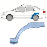 Hátsó sárvédő javító panel hoz Fiat Siena 1997-2001 / Bal 8131