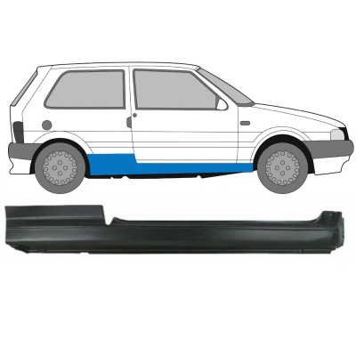 Teljes küszöb hoz Fiat Uno 1983-2002 / Jobb 16011