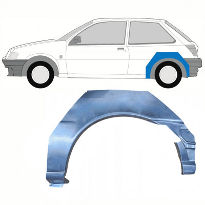 Hátsó sárvédő javító panel hoz Ford Fiesta 1989-1995 / Bal 8746