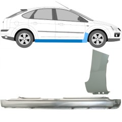 Teljes küszöb és első sárvédő javító panel hoz Ford Focus 2004-2010 / Jobb / Készlet 8735