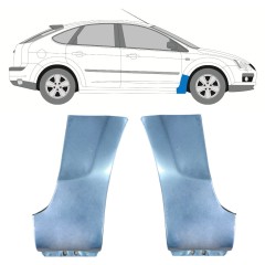 Első sárvédő javító panel hoz Ford Focus 2004-2010 / Bal+Jobb / Készlet 9857