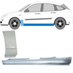Teljes küszöb és első sárvédő javító panel hoz Ford Focus 1998-2004 / Bal / Készlet 8734