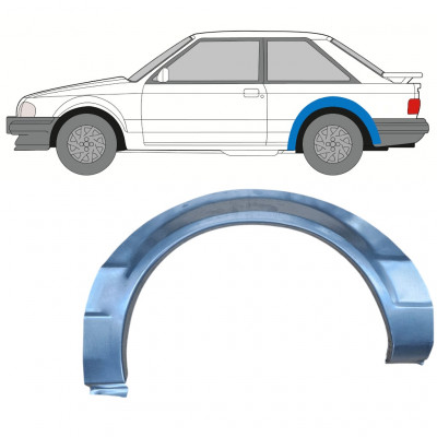 Hátsó sárvédő javító panel hoz Ford Escort 1980-1986 / Bal 7817