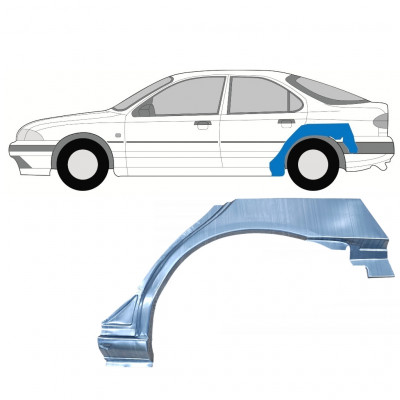 Hátsó sárvédő javító panel hoz Ford Mondeo 1993-2000 / Bal 8048