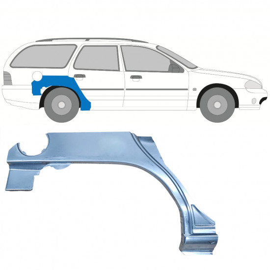 Hátsó sárvédő javító panel hoz Ford Mondeo 1993-2000 / Jobb / COMBI 8049