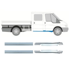 Küszöb javító panel hoz Ford Transit 2000-2013 / Bal+Jobb / Készlet 9698
