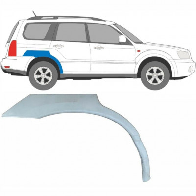 Hátsó sárvédő javító panel hoz Subaru Forester Sg 2002-2008 / Jobb 8825