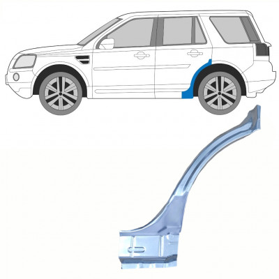 Hátsó sárvédő javító panel hoz Land Rover Freelander 2006-2015 / Bal 8964