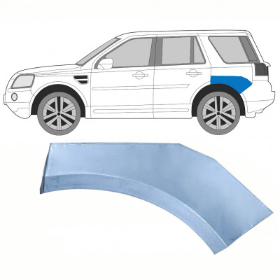 Felsőrész hátsó sárvédő javító panel hoz Land Rover Freelander 2006-2015 / Bal 8962