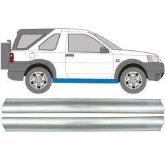 Küszöb javító panel hoz Land Rover Freelander 1997-2006 / Bal+Jobb / Készlet 11330