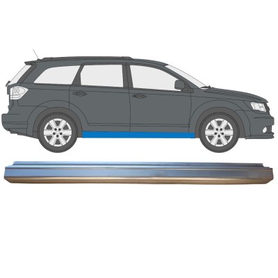 Küszöb javító panel hoz Fiat Freemont 2011-2015 / Bal = Jobb (szimmetrikus) 15005