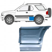 Hátsó sárvédő javító panel hoz Opel Frontera B 1999-2002 / Bal 12832