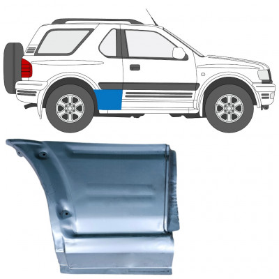 Hátsó sárvédő javító panel hoz Opel Frontera B 1999-2002 / Jobb 12829