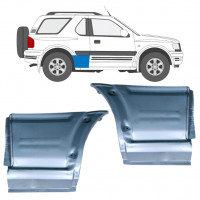 Hátsó sárvédő javító panel hoz Opel Frontera B 1999-2002 / Bal / Jobb / Bal+Jobb / Készlet 12833