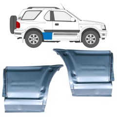 Hátsó sárvédő javító panel hoz Opel Frontera B 1999-2002 / Bal / Jobb / Bal+Jobb / Készlet 12833