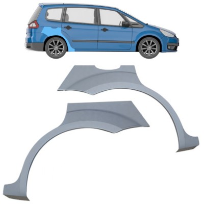 Hátsó sárvédő javító panel hoz Ford Galaxy 2006-2015 / Bal+Jobb / Készlet 16924