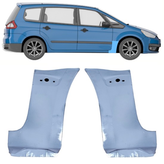 Első sárvédő javító panel hoz Ford Galaxy 2006-2015 / Bal+Jobb 16180