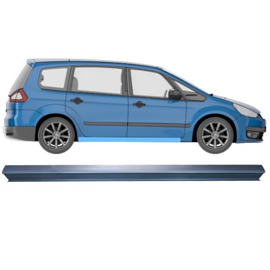 Küszöb javító panel hoz Ford Galaxy 2006-2015 / Bal = Jobb (szimmetrikus) 16187