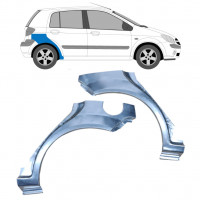 Hátsó sárvédő javító panel hoz Hyundai Getz 2002-2010 / Bal+Jobb / Készlet 10531