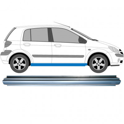 Küszöb javító panel hoz Hyundai Getz 2002-2010 / Bal = Jobb (szimmetrikus) 6664