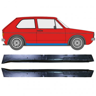 Belső küszöb javító panel hoz VW Golf 1 1974- / Bal+Jobb / Készlet 10909