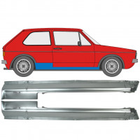 Küszöb javító panel hoz VW Golf 1 1974- / Bal+Jobb / Készlet 9859