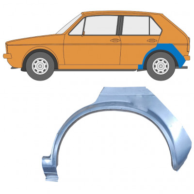 Hátsó sárvédő javító panel hoz VW Golf 1 1974- / Bal 7346