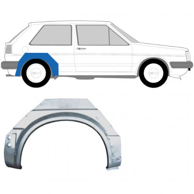 Hátsó sárvédő javító panel hoz VW Golf 2 1982- / Jobb 7099