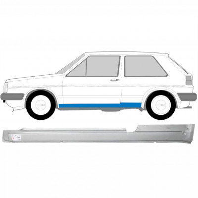 Küszöb javító panel hoz VW Golf 2 1982- / Bal 7098