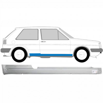 Küszöb javító panel hoz VW Golf 2 1982- / Jobb 7097