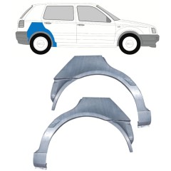 Hátsó sárvédő javító panel hoz Volkswagen Golf 3 1991-1998 / Bal+Jobb / Készlet 12009