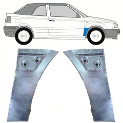 Első sárvédő javító panel hoz Volkswagen Golf 3 1991-1998 / Bal+Jobb / CABRIO / Készlet 10199