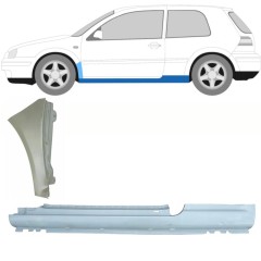 Teljes küszöb és első sárvédő javító panel hoz Volkswagen Golf 4 1997-2006 / Bal / Készlet 8732