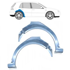 Hátsó sárvédő javító panel hoz Volkswagen Golf 4 1997-2006 / Bal+Jobb / Készlet 9184