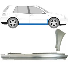 Teljes küszöb és első sárvédő javító panel hoz Volkswagen Golf 4 1997-2006 / Jobb / Készlet 8727