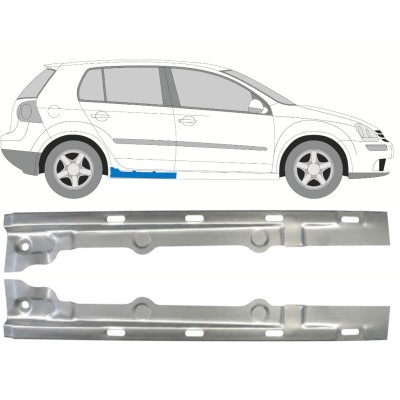 Belső küszöb javító panel hoz Volkswagen Golf 5 2003-2009 / Bal+Jobb / Készlet 9643