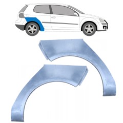 Hátsó sárvédő javító panel hoz Volkswagen Golf 5 2003-2009 / Bal+Jobb / Készlet 9487