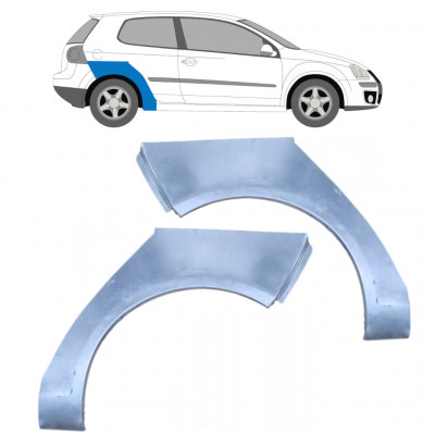 Hátsó sárvédő javító panel hoz VW Golf 5 2003-2009 / Bal+Jobb / Készlet 9487